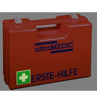 Erste-Hilfe-Koffer in SELECT Ausführung, ultraBOX "SELECT BRIGHT", mit Füllung DIN 13169, orange, SAN-5172-OR UltraMEDIC
