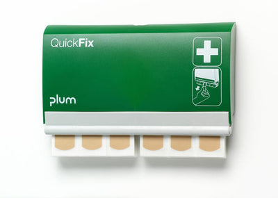 QuickFix Pflasterspender, WASSERFEST, hautfreundlich und luftdurchlässig, 7,2 x 2,5 cm, 5501 - Notemed Medizintechnik 