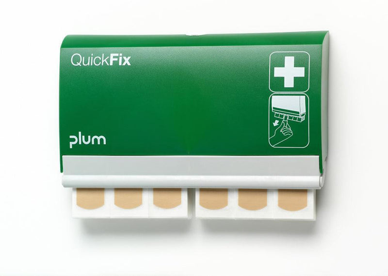 QuickFix Pflasterspender, WASSERFEST, hautfreundlich und luftdurchlässig, 7,2 x 2,5 cm, 5501 - Notemed Medizintechnik 