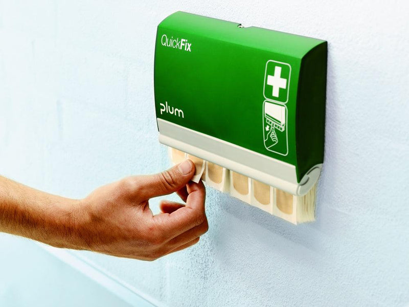 QuickFix Pflasterspender, ELASTISCH, atmungsaktiv und anschmiegsam, 7,2 x 2,5 cm, 5502 - Notemed Medizintechnik 