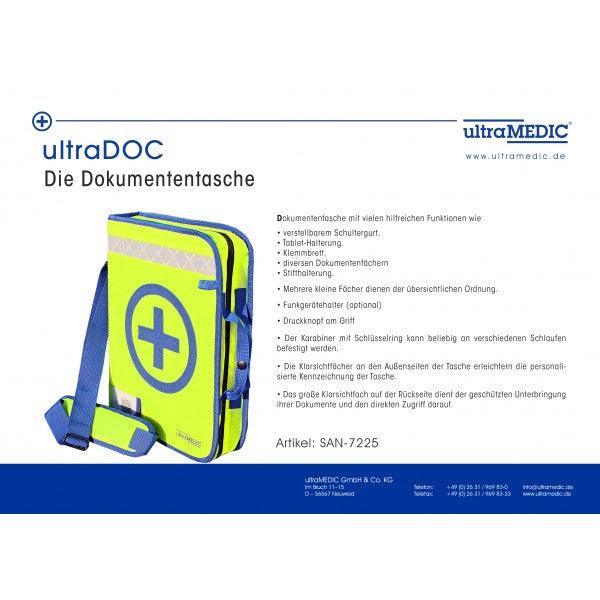 Dokumentenmappe, Multi-Organizer, Fahrtenbuch, DIN A4, ultraDOC, SAN-7225 - Notemed Medizintechnik 