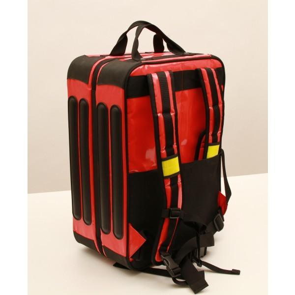 Notfalrucksack, Profi-Rettungsrucksack aus PLAN, hochwertiger Kantenschutz aus Hypalon, ultraRUCKSACK EM III DOUBLE, SAN-7500 - Notemed Medizintechnik 