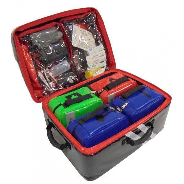 Notfallrucksack, Rettungsrucksack für den Profi-Einsatz, ultraSAVIOR rot, SAN-7650 - Notemed Medizintechnik 