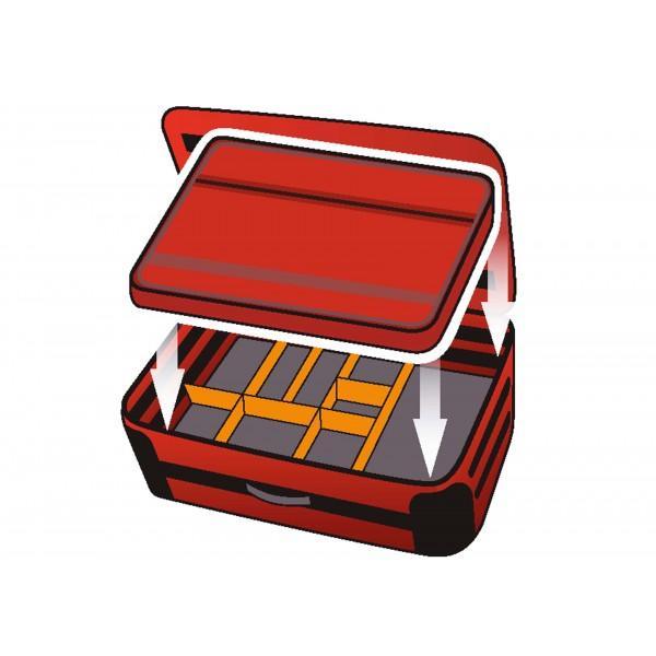 Inneneinteilung, Variable Inneneinteilung, ultraAMPU III, Notfallrucksack EM, SAN-7703-R - Notemed Medizintechnik 