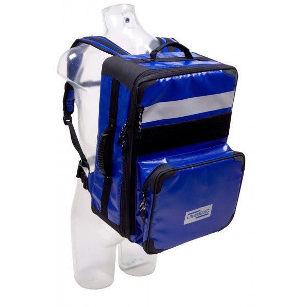 Notfalrucksack, Profi-Rettungsrucksack aus PLAN, mit Fronttasche, Fronttasche, geeignet für AEDs, ultraRUCKSACK EM III, extrem flexible Einsatzmöglichkeiten durch
modulares Zubehörsystem, rot, SAN-7750, blau, SAN-7750-B UltraMEDIC