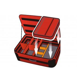 Notfallrucksack, Profi-Rettungsrucksack aus PLAN, stabil wie ein Koffer, ultraRUCKSACK EM I, ultraPLAN, rot, SAN-7900, blau, SAN-7900-B - Notemed Medizintechnik 